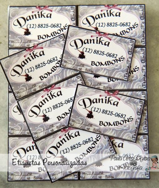 Etiquetas personalizadas - cento
