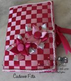 Caderno 15x21 fita